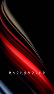 Sıvı vektör dalga arka plan renkleri karıştırma