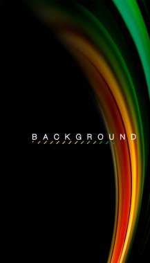 Sıvı vektör dalga arka plan renkleri karıştırma