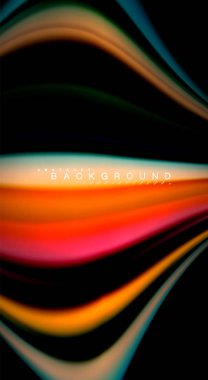 Renk dalga satırları arka plan bulanıklık