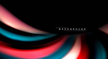 Renk dalga satırları arka plan bulanıklık