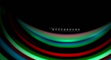 Renk dalga satırları arka plan bulanıklık