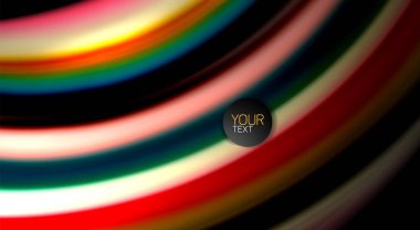 Renk dalga satırları arka plan bulanıklık. Vektör çizim app duvar kağıdı, iş sunma veya web afiş için