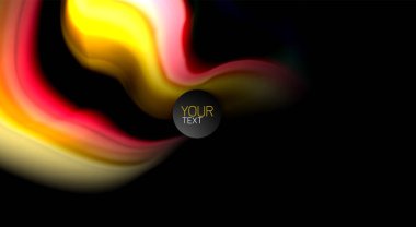 Renk dalga satırları arka plan bulanıklık