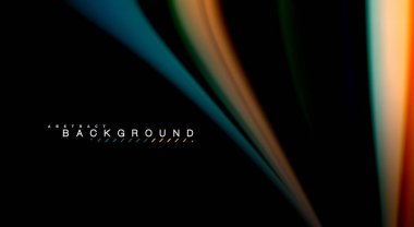 Renk dalga satırları arka plan bulanıklık. Vektör çizim app duvar kağıdı, iş sunma veya web afiş için