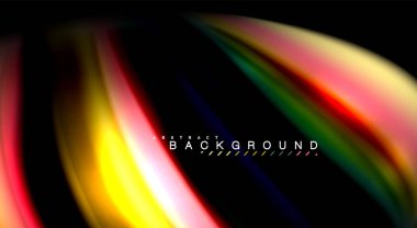 Renk dalga satırları arka plan bulanıklık