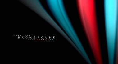 Renk dalga satırları arka plan bulanıklık