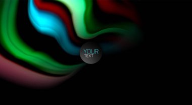 Renk dalga satırları arka plan bulanıklık