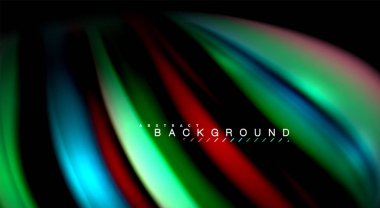 Renk dalga satırları arka plan bulanıklık