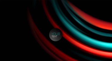 Renk dalga satırları arka plan bulanıklık