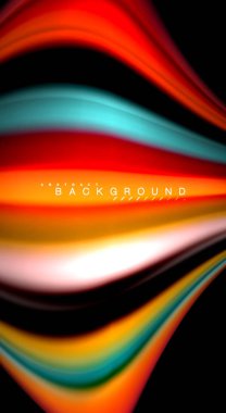 Renk dalga satırları arka plan bulanıklık