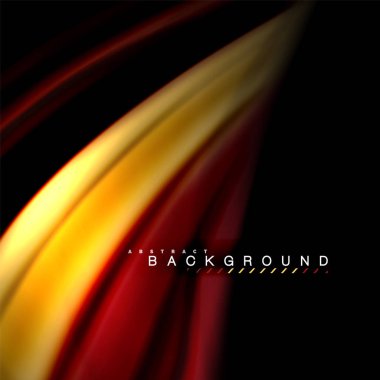 Sıvı karıştırma renkler dalga arka plan tasarlamak vektör. Renkli örgü dalgalar