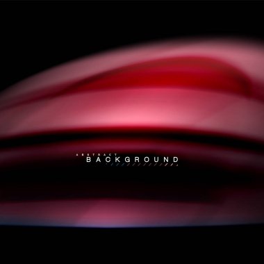 Sıvı karıştırma renkler dalga arka plan tasarlamak vektör. Renkli örgü dalgalar