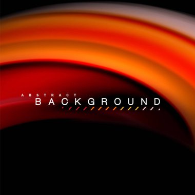 Sıvı karıştırma renkler dalga arka plan tasarlamak vektör. Renkli örgü dalgalar