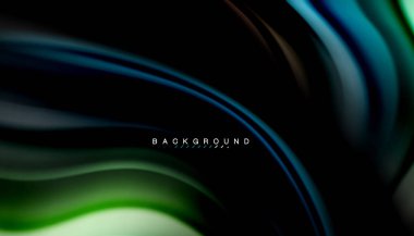 Sıvı vektör dalga arka plan renkleri karıştırma