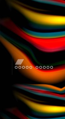 Renk dalga satırları arka plan bulanıklık