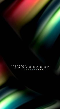 Renk dalga satırları arka plan bulanıklık