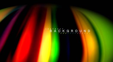 Renk dalga satırları arka plan bulanıklık