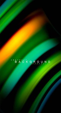 Renk dalga satırları arka plan bulanıklık