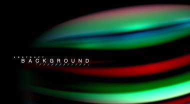 Renk dalga satırları arka plan bulanıklık