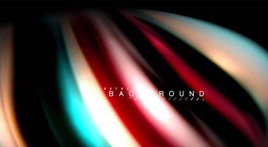 Renk dalga satırları arka plan bulanıklık