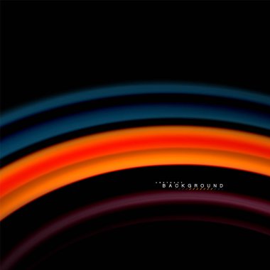 Sıvı karıştırma renkler dalga arka plan tasarlamak vektör. Renkli örgü dalgalar