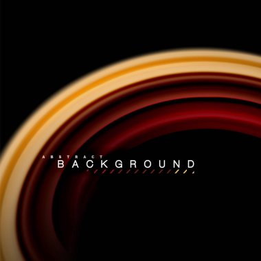 Sıvı karıştırma renkler dalga arka plan tasarlamak vektör. Renkli örgü dalgalar