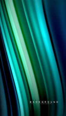 Sıvı vektör dalga arka plan renkleri karıştırma