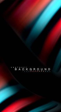 Renk dalga satırları arka plan bulanıklık