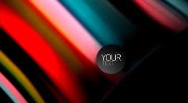 Renk dalga satırları arka plan bulanıklık