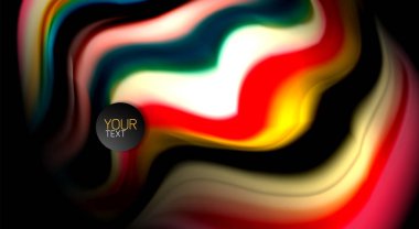 Renk dalga satırları arka plan bulanıklık