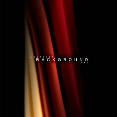 Sıvı karıştırma renkler dalga arka plan tasarlamak vektör. Renkli örgü dalgalar