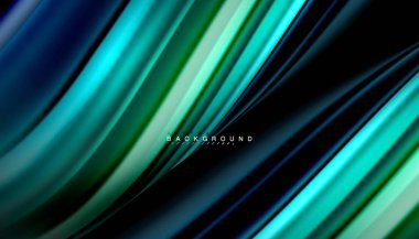 Sıvı vektör dalga arka plan renkleri karıştırma