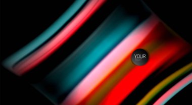 Renk dalga satırları arka plan bulanıklık