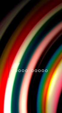 Renk dalga satırları arka plan bulanıklık