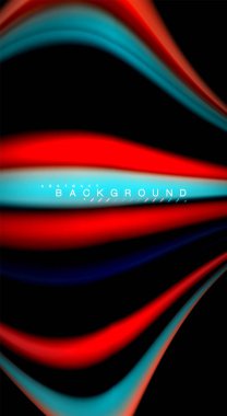 Renk dalga satırları arka plan bulanıklık