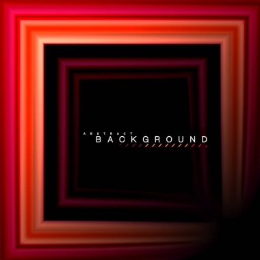 Sıvı çok renkli çizgilerle oluşturulan geometrik şekiller