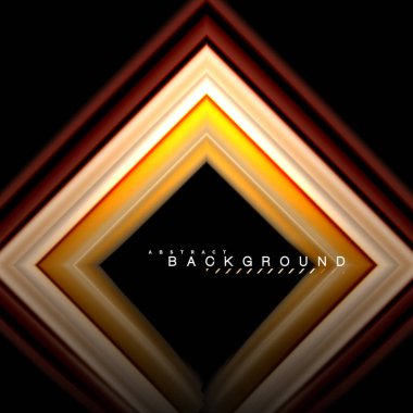 Sıvı çok renkli çizgilerle oluşturulan geometrik şekiller