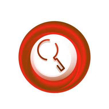 Magnifyier web düğme arama, kutsal kişilerin resmi büyütmek. Modern Büyüteç işareti, web sitesi tasarımı veya mobil uygulaması