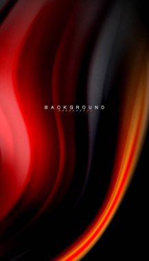 Sıvı vektör dalga arka plan renkleri karıştırma