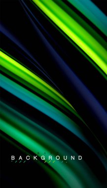 Sıvı vektör dalga arka plan renkleri karıştırma