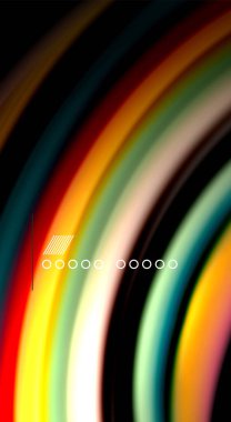 Renk dalga satırları arka plan bulanıklık