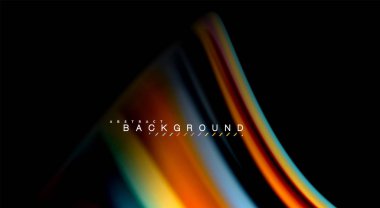 Renk dalga satırları arka plan bulanıklık