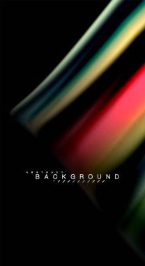 Renk dalga satırları arka plan bulanıklık