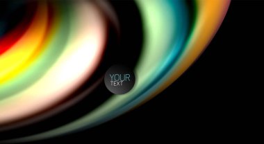 Renk dalga satırları arka plan bulanıklık