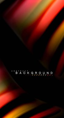 Renk dalga satırları arka plan bulanıklık