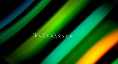 Renk dalga satırları arka plan bulanıklık