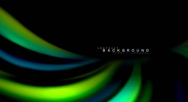 Renk dalga satırları arka plan bulanıklık