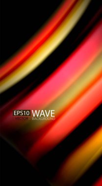 Renk dalga satırları arka plan bulanıklık