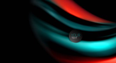 Renk dalga satırları arka plan bulanıklık