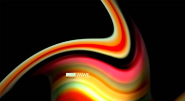 Renk dalga satırları arka plan bulanıklık